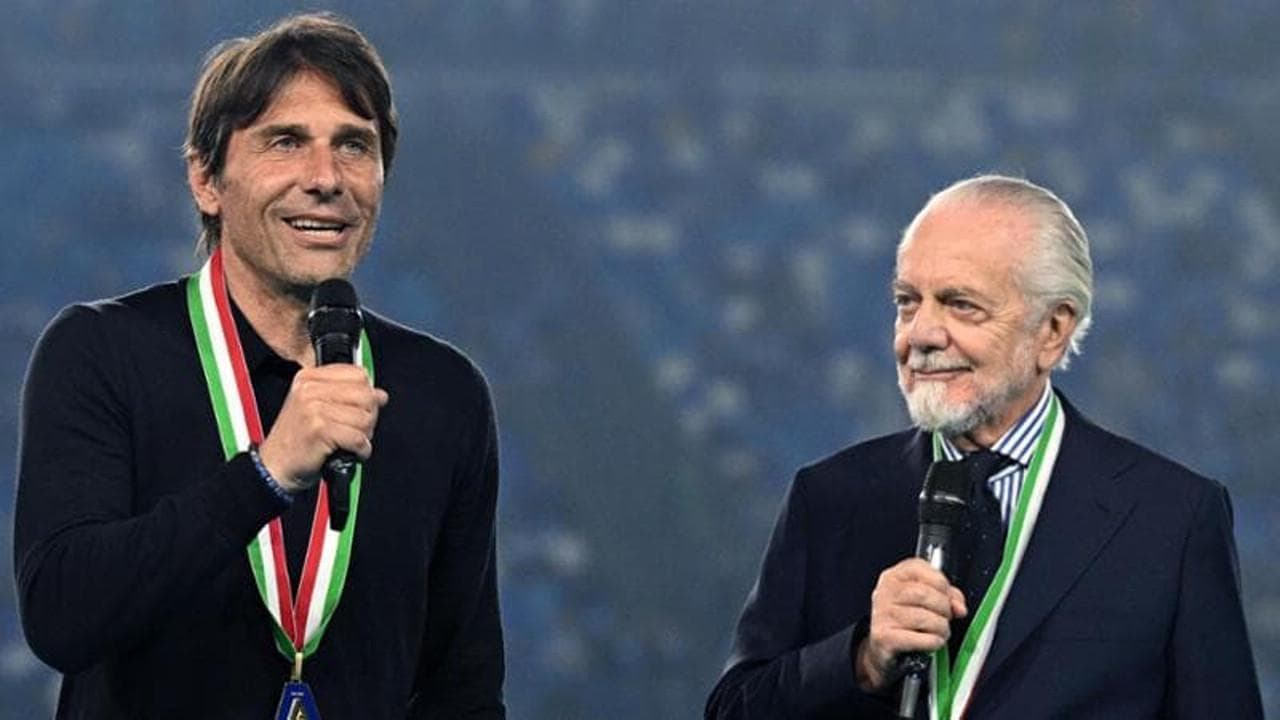 Conte e De Laurentiis divisi dalla Nazionale: partita a scacchi sul ruolo di ct