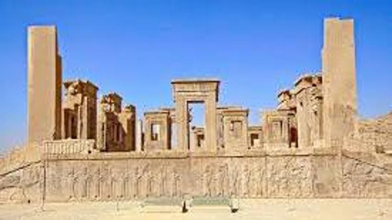 Il sito archeologico di Persepolis in Iran