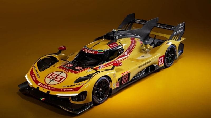 Del Vecchio'nun ESA NanoTech'i, WEC'de yarışmak için AF Corse Ferrari 499P'ye biniyor