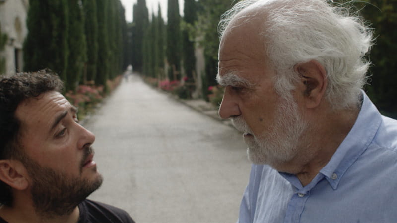 Matteo Rulli e il padre Stefano, co-regista del documentario