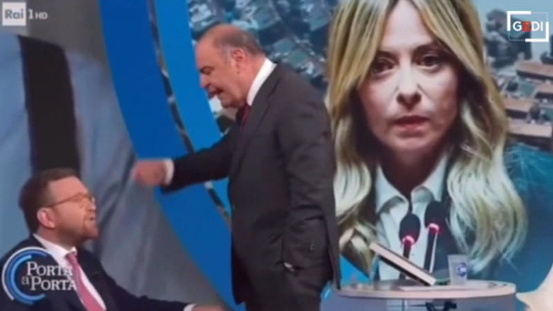 Anteprima: Vespa perde le staffe per una battuta del dem Provenzano. È polemica, lui si difende: “Mi…