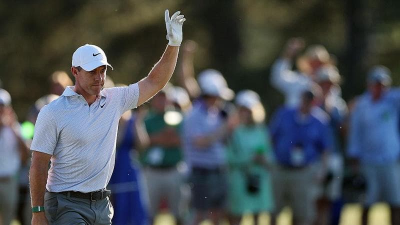 Golf, al Masters di Augusta show di McIlroy: solo al comando con 6 colpi di vantaggio