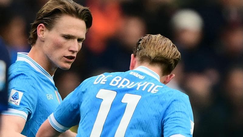McTominay e De Bruyne
