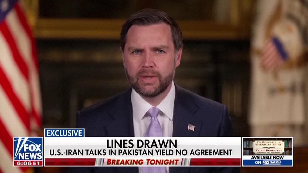 Colloqui Usa-Iran, Vance: "Ora la palla è nel campo iraniano"