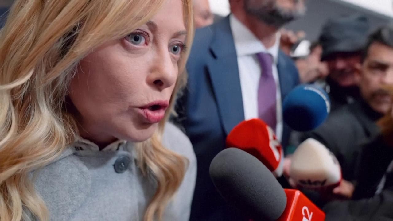 Meloni: "Sospeso il rinnovo automatico dell'accordo sulla Difesa con Israele"