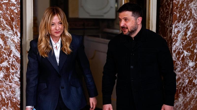 Anteprima: Meloni riceve Zelensky: “Sostegno a Kiev è necessità strategica per la sicurezza dell’Ue”