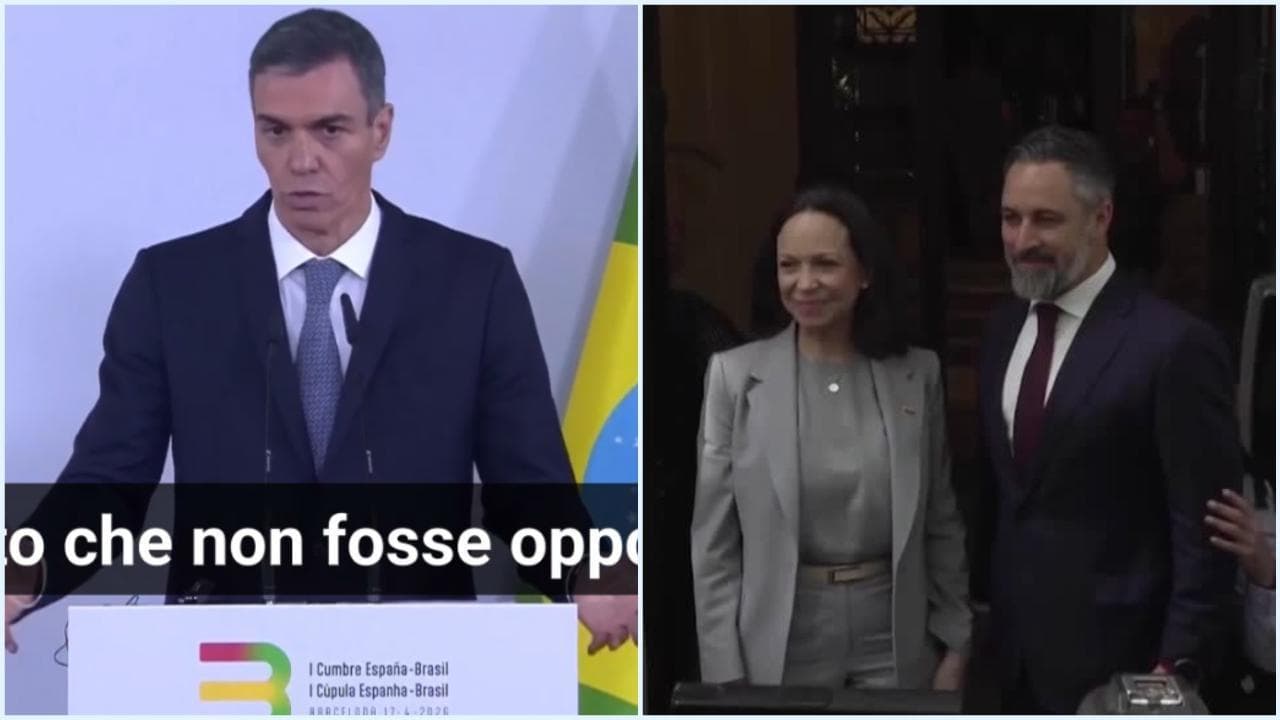 In Spagna, María Corina Machado rifiuta l'incontro con il premier Sánchez ma vede il leader di Vox