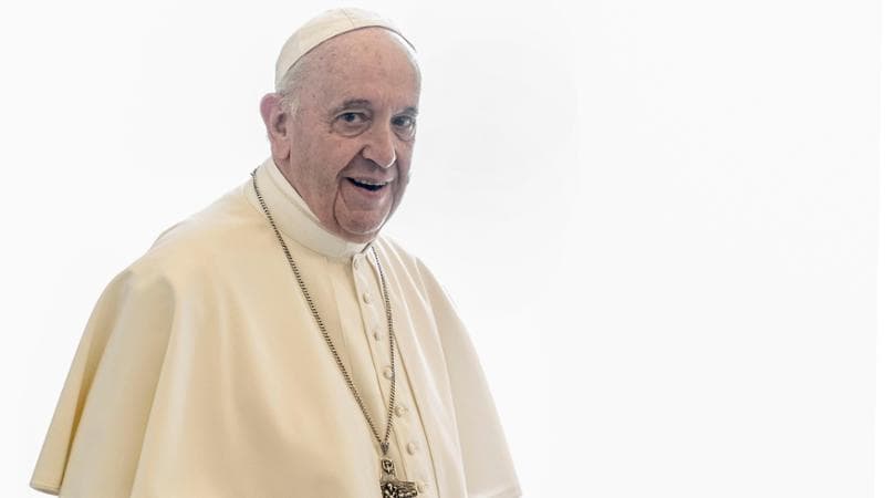 Papa Francesco nel 2019&nbsp;(Photo by Alessandra Benedetti - Corbis/Getty Images)

