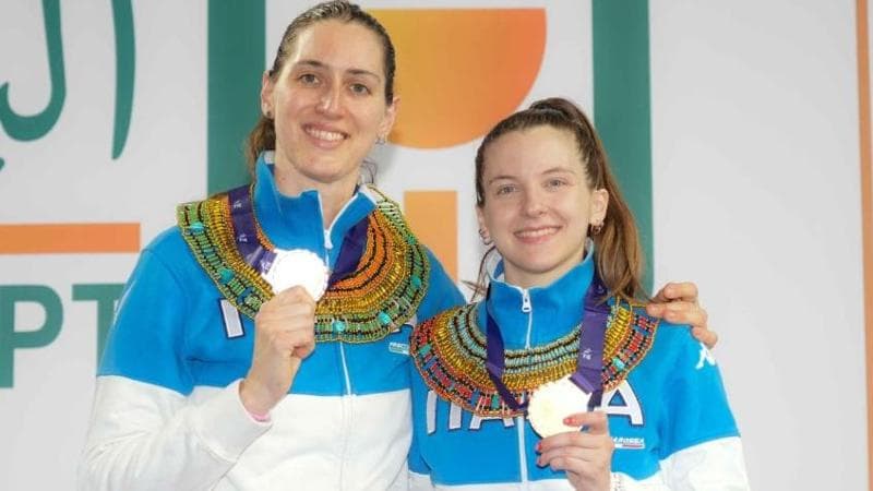 Martina Favaretto e Martina Batini (foto Bizzi)