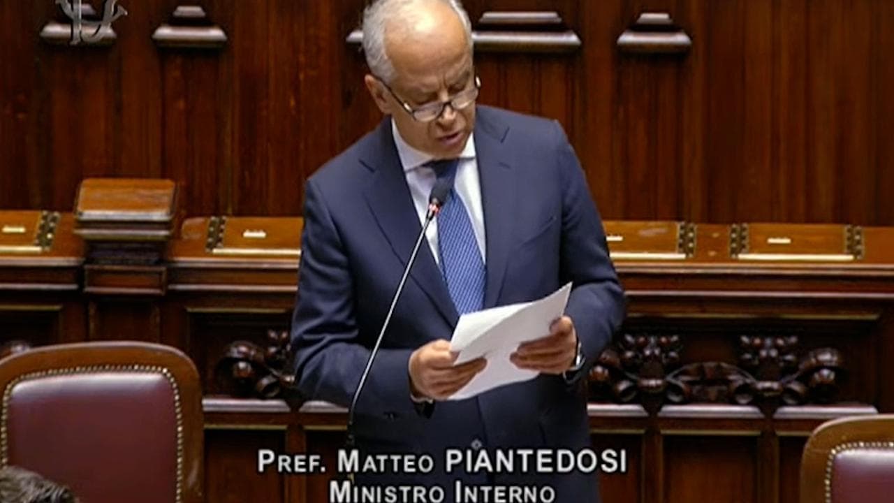 Dl Sicurezza, Piantedosi: "Approvare il testo, correggeremo la norma sui rimpatri"