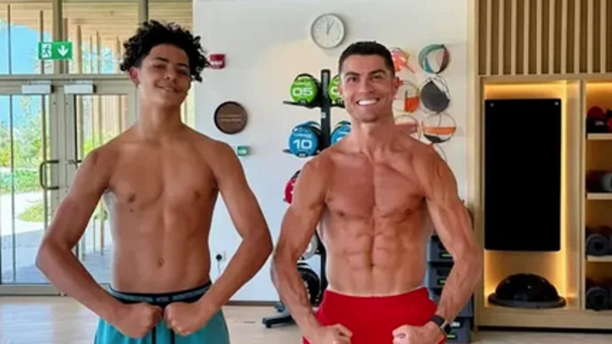 Cristiano Ronaldo e il figlio in campo insieme, l’Al Nassr e l’ipotesi clamorosa