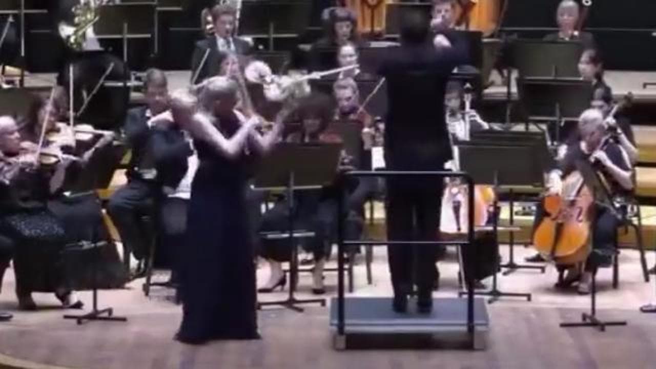 Finlandia, direttore d'orchestra urta il violino da un milione di dollari che vola a terra
