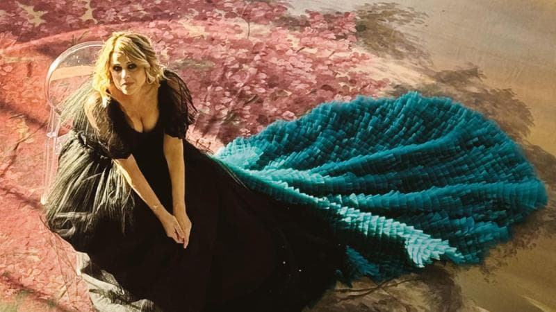 Tiziana Donati in arte Tosca, 58 anni (foto di Riccardo Ghilardi)