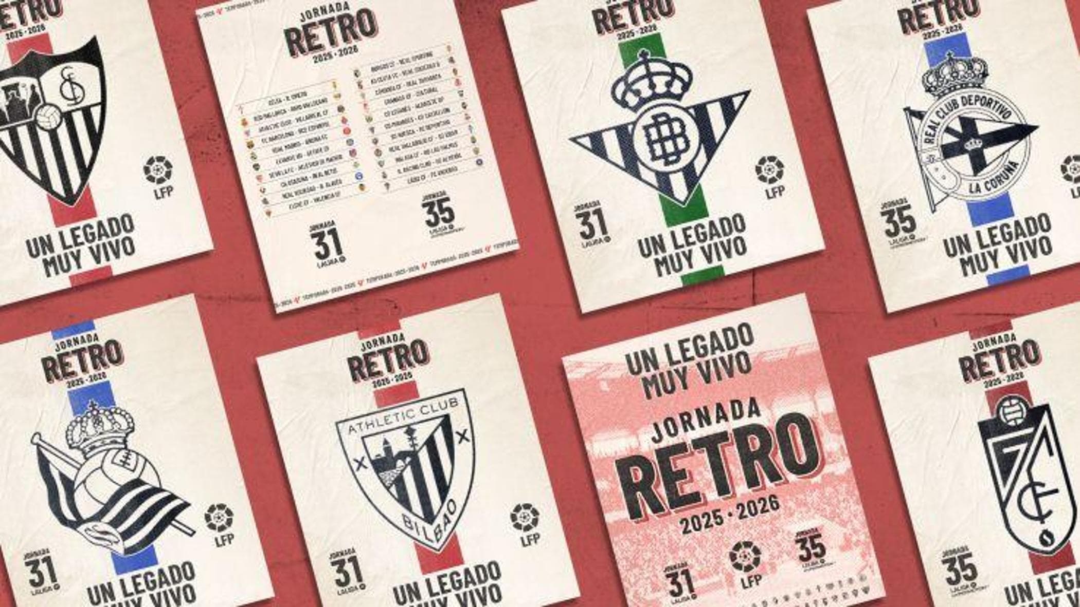 La giornata vintage della Liga: peccato non poterla copiare