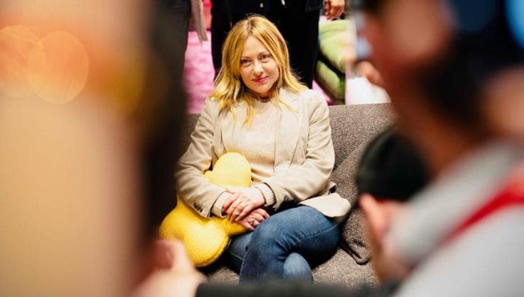 La premier Giorgia Meloni