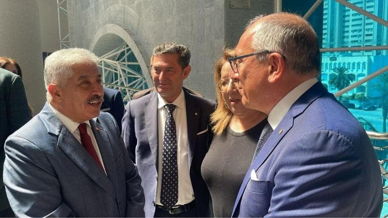 Da sinistra: Riadh Chaoued, Aldo Cursano, Riccardo Orlandi