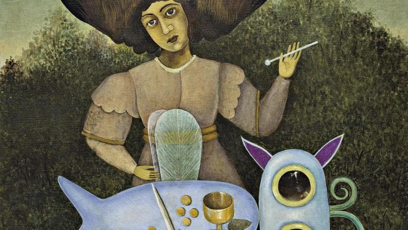 Victor Brauner, Il surrealista, 1947 (The Peggy Guggenheim Collection, Venezia)
&nbsp;
