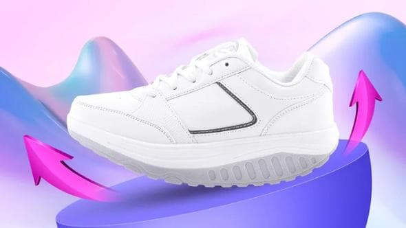 Scarpe che tonificano le gambe ad ogni passo: ecco le migliori scarpe basculanti del 2026