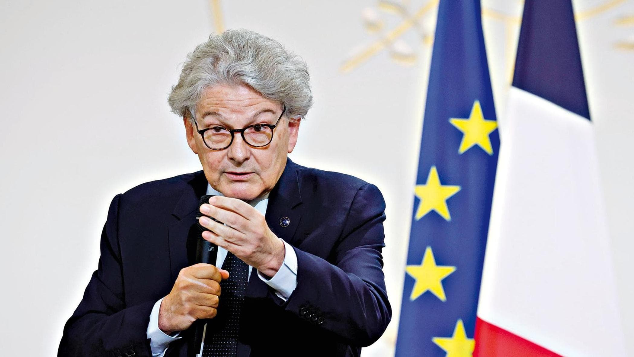 Breton: “Meloni ha fatto bene a rompere la dipendenza da Trump”