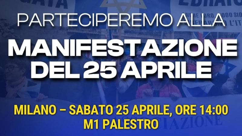Anteprima: Sorpresa a Milano, i giovani di Forza Italia sfilano per il 25 aprile: “Momento di unità…