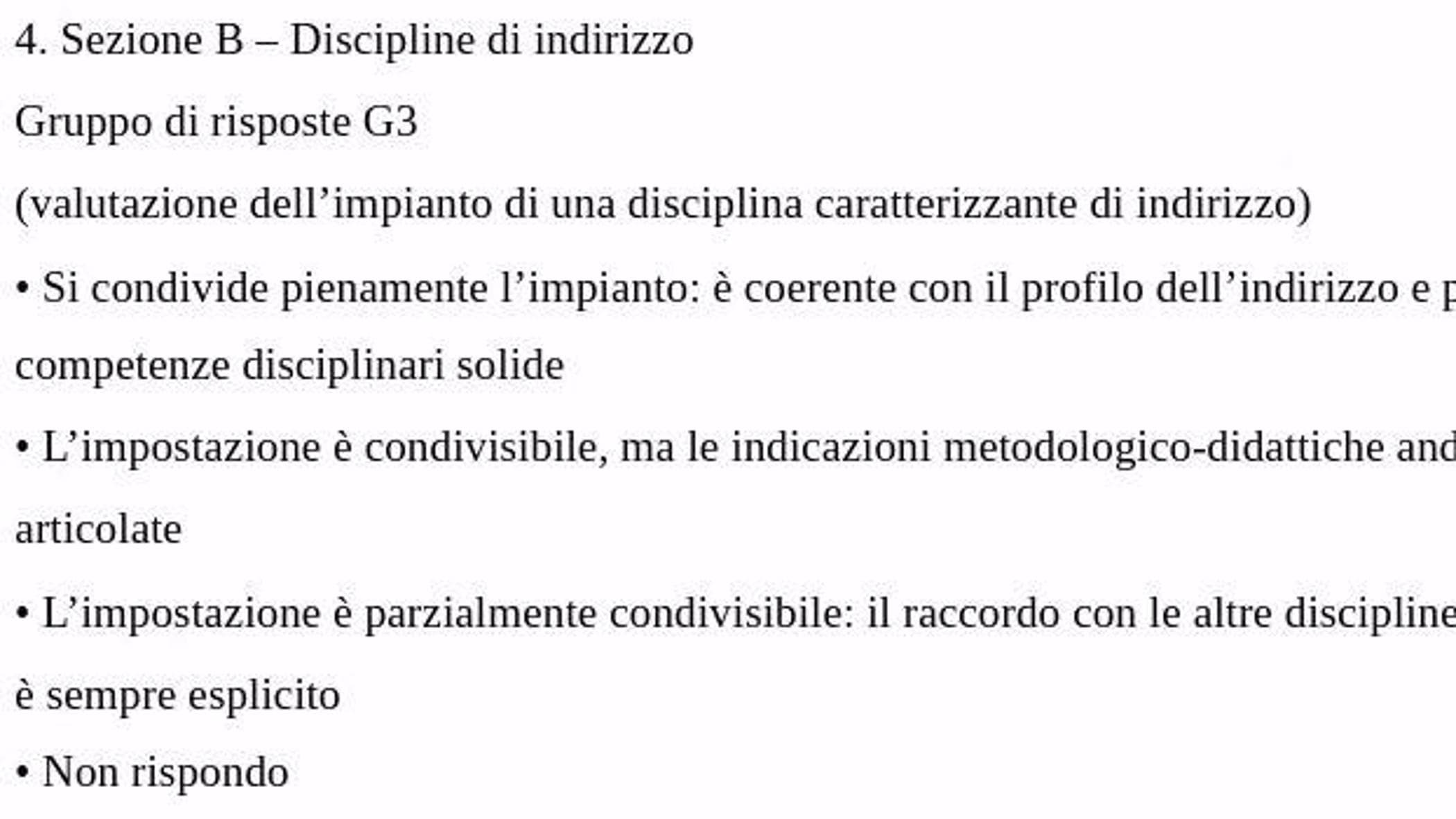 Licei, il caso dei nuovi programmi apprezzati per forza: nei questionari manca 