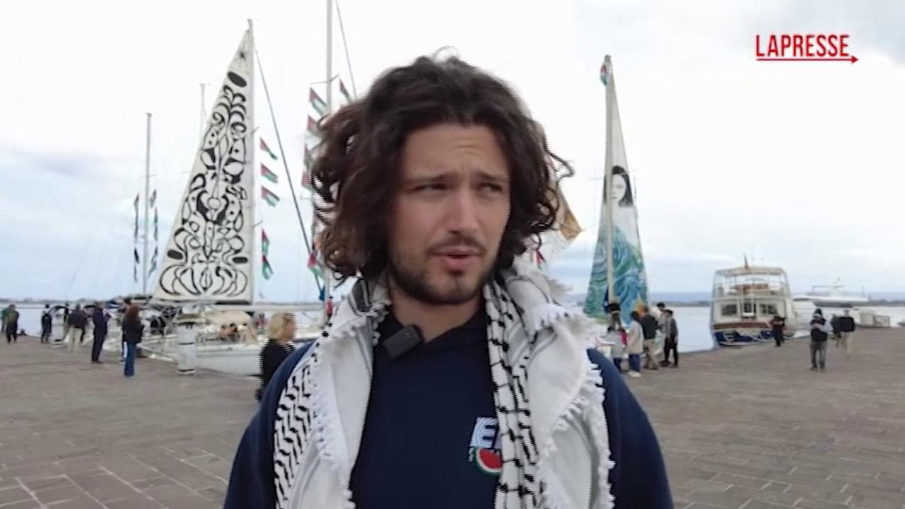 Siracusa, Global Sumud Flotilla in partenza per Gaza: "Portiamo aiuti, medici e ingegneri"