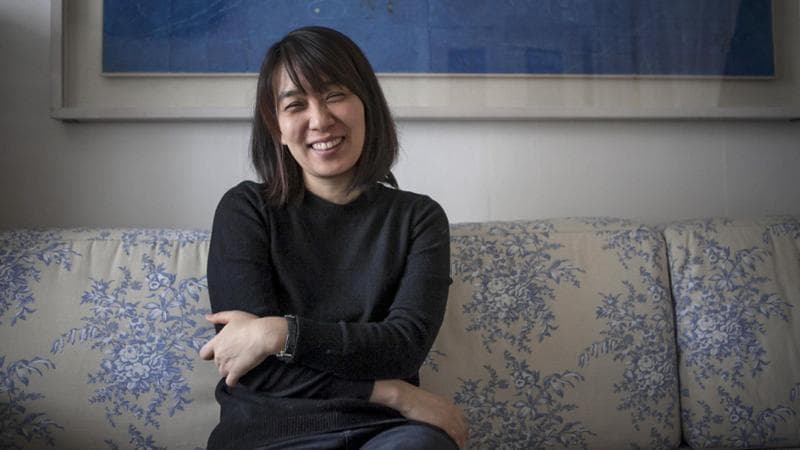La scrittrice Han Kang
