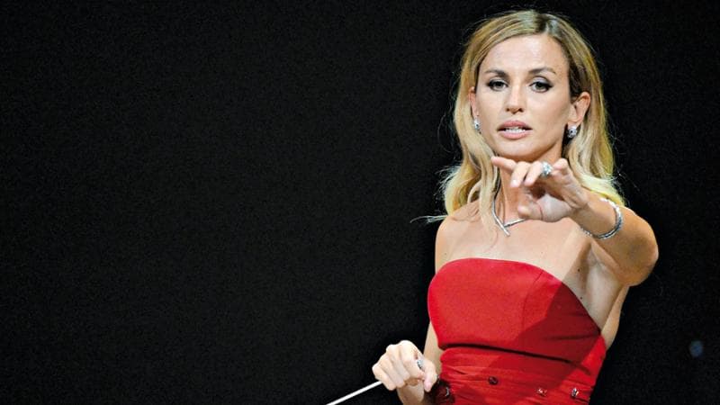 La direttrice d'orchestra Beatrice Venezi&nbsp;
