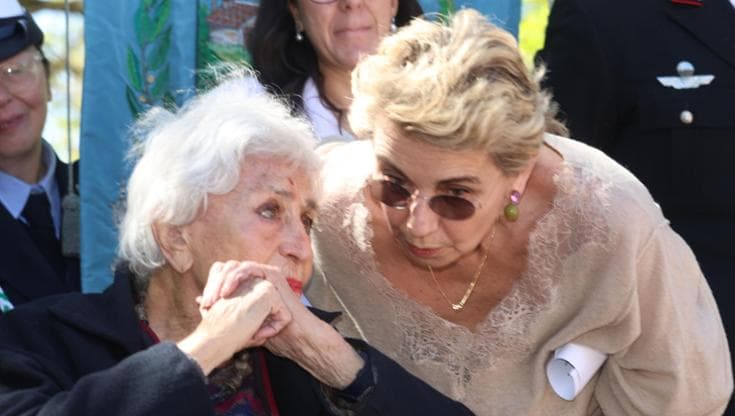 Luciana Castellina con Concita De Gregorio