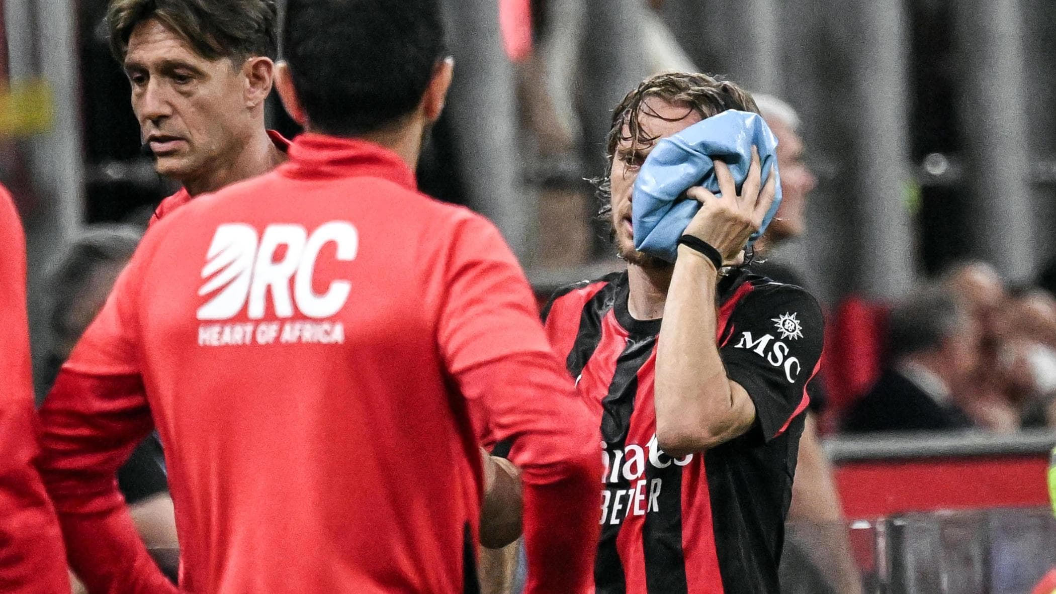 Modric, frattura allo zigomo: stagione finita con il Milan, ma al mondiale ci sarà