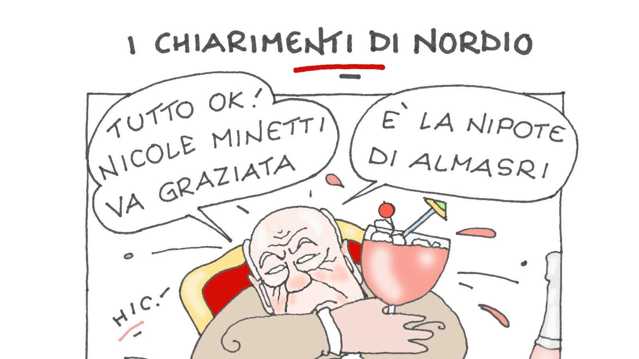 Il caso Minetti e la vignetta di Ellekappa