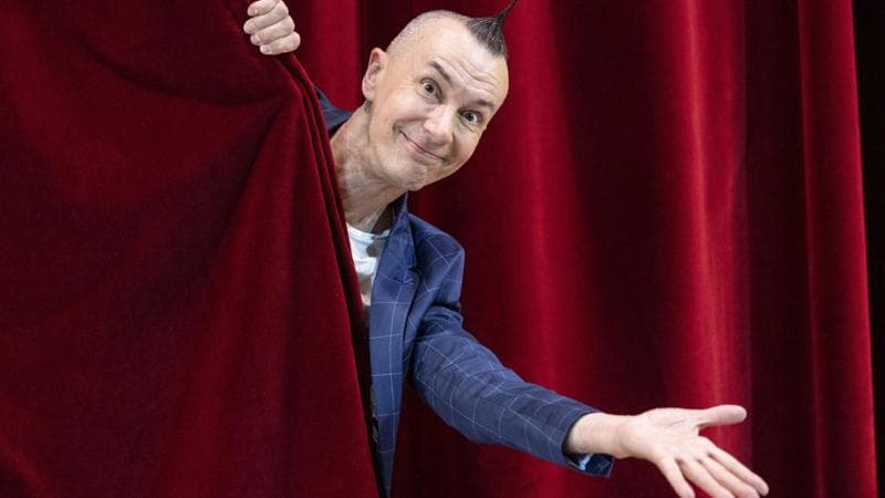05/06/2023 Roma, Teatro Brancaccio presentazione stagione 2023 - 2024, Nella foto Arturo Brachetti