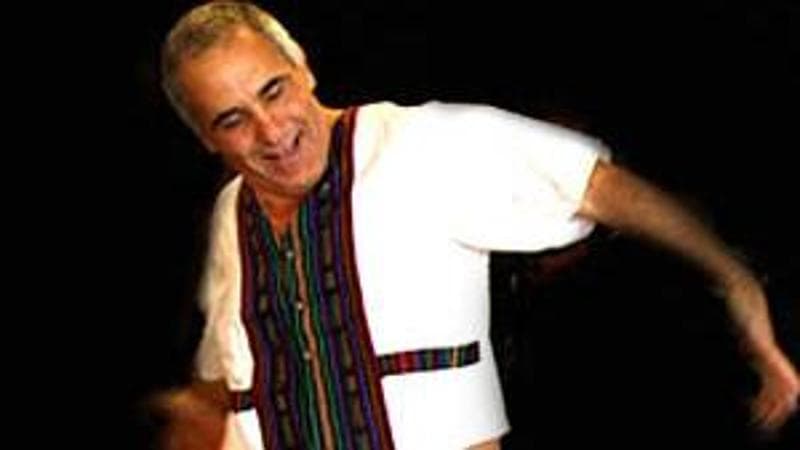Blasco Bonito impegnato nella biodanza