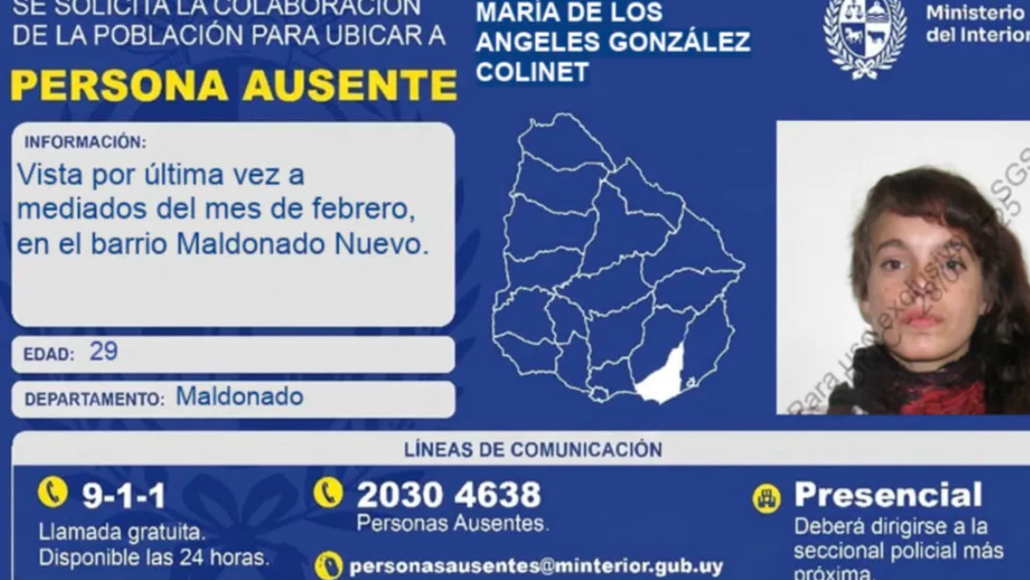 Caso Minetti, il mistero della scomparsa della madre del minore adottato: l’avviso del ministero uruguaiano