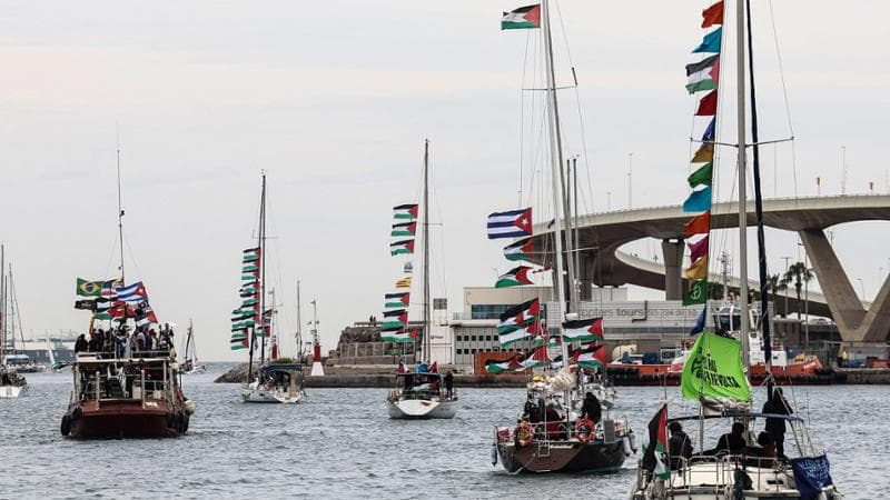 Anteprima: Espulsione immediata da Israele o processo, cosa succede ora agli attivisti della Flotilla