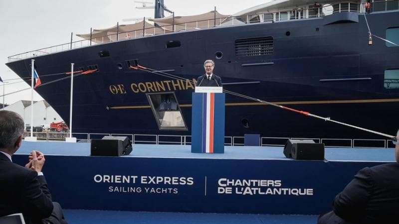 Orient Express Corinthian @ Chantiers de l'Atlantique