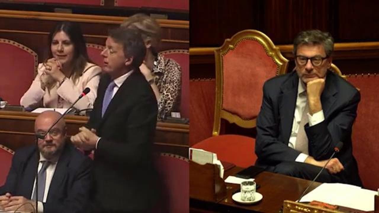 Renzi con Giorgetti cita i Soliti ignoti: "Ministro, l'hanno rimasto solo"