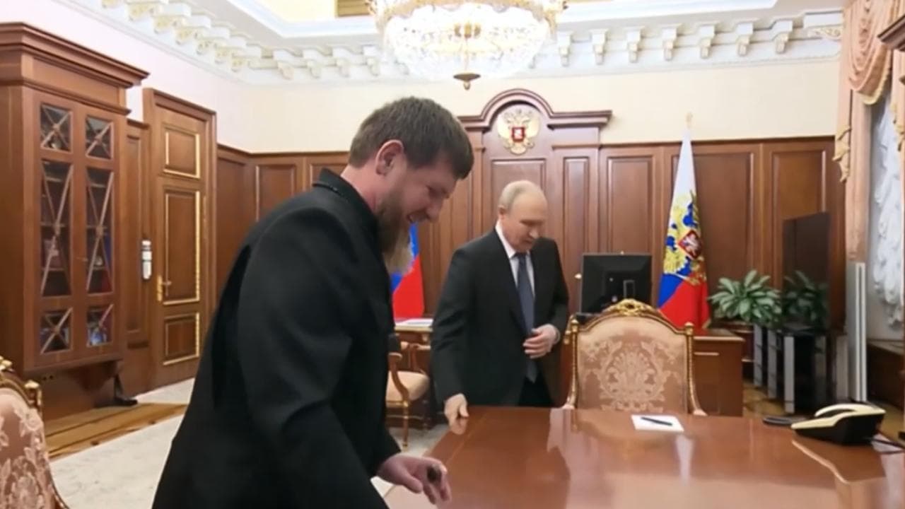 Putin incontra Kadyrov: "Spero che la Cecenia ti rivoti". "Voglio anche continuare a combattere"