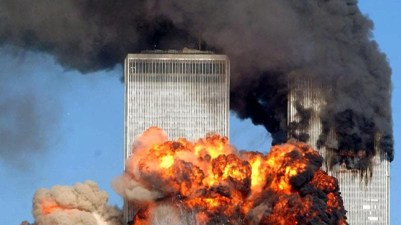 l’attacco alle Torri Gemelle. Getty Images