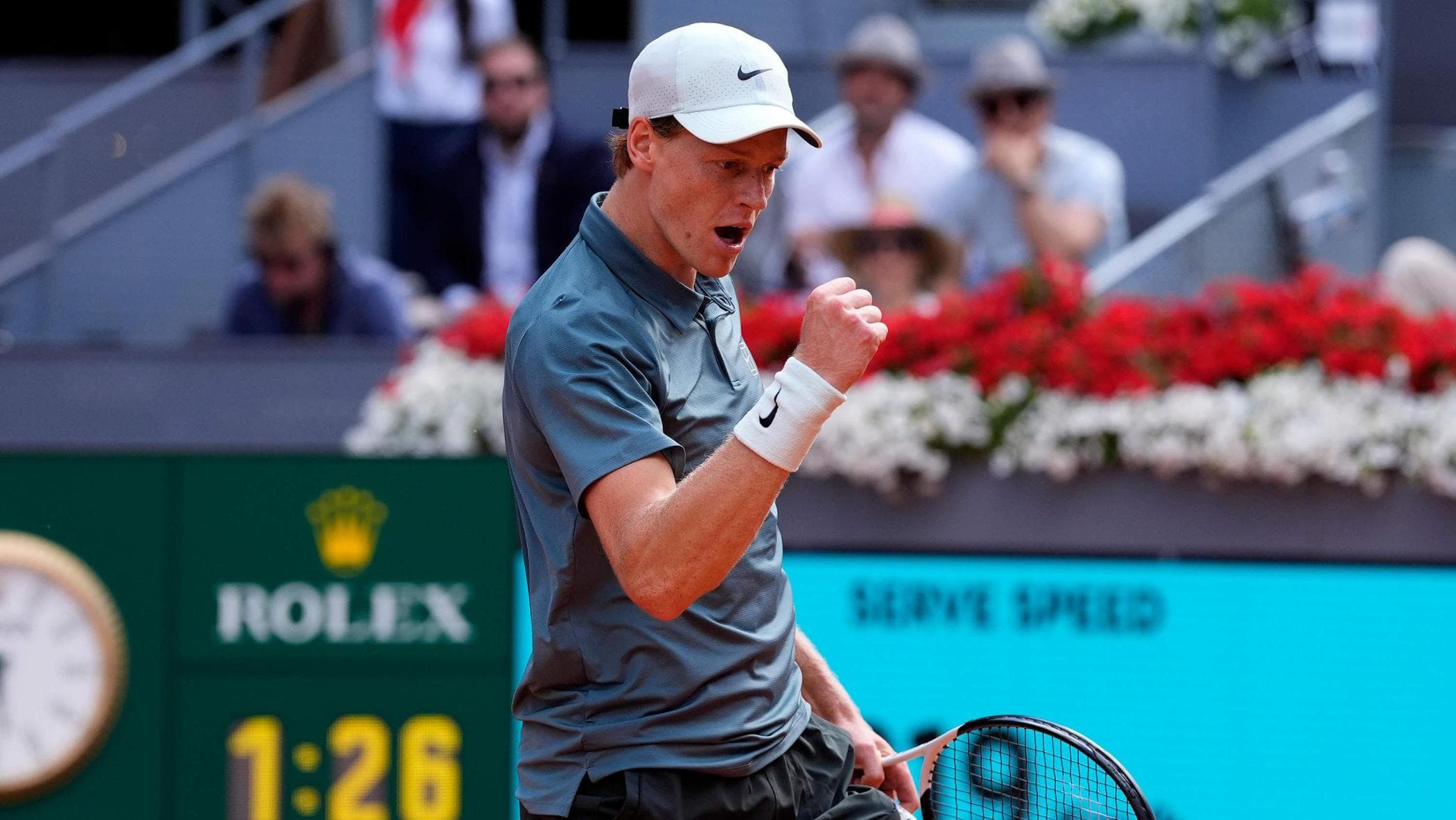Sinner, la finale a Madrid contro Zverev e i dubbi su Roma: “Vedrò come mi sentirò”