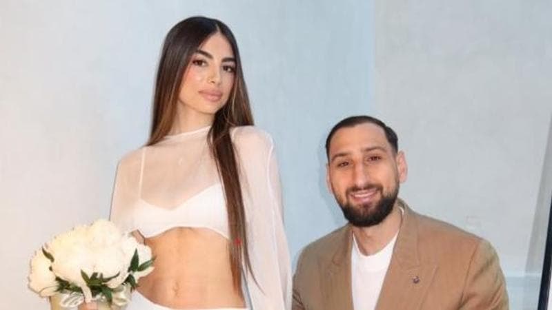 Donnarumma, matrimonio a sorpresa con Alessia Elefante: “Ho firmato a tempo indeterminato”