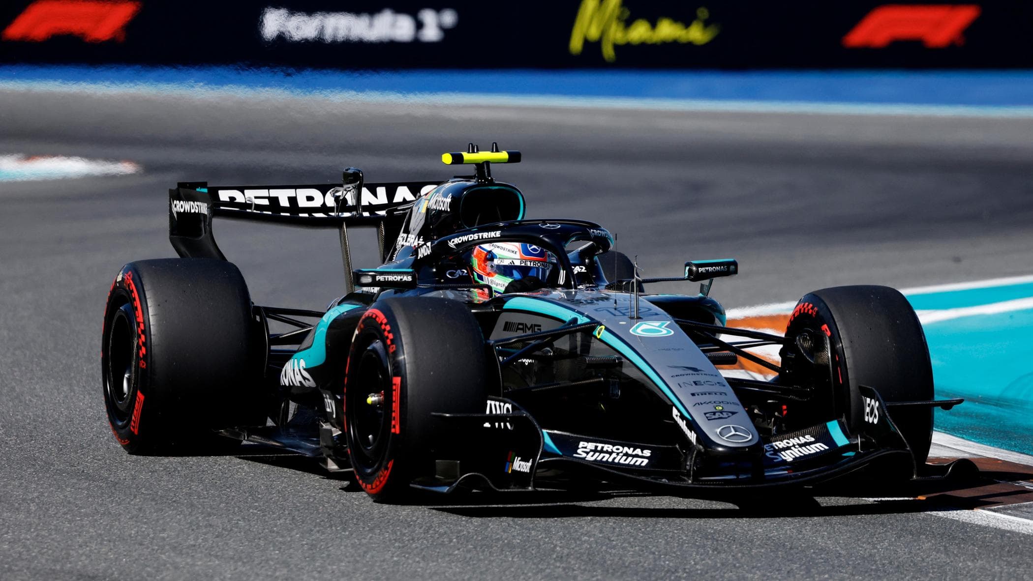 Antonelli abbonato alla pole: a Miami la terza consecutiva. Leclerc c’è: terzo tempo