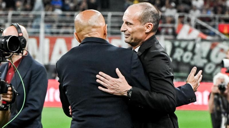 Milan e Juve, Champions in pericolo: Allegri e Spalletti non possono più sbagliare