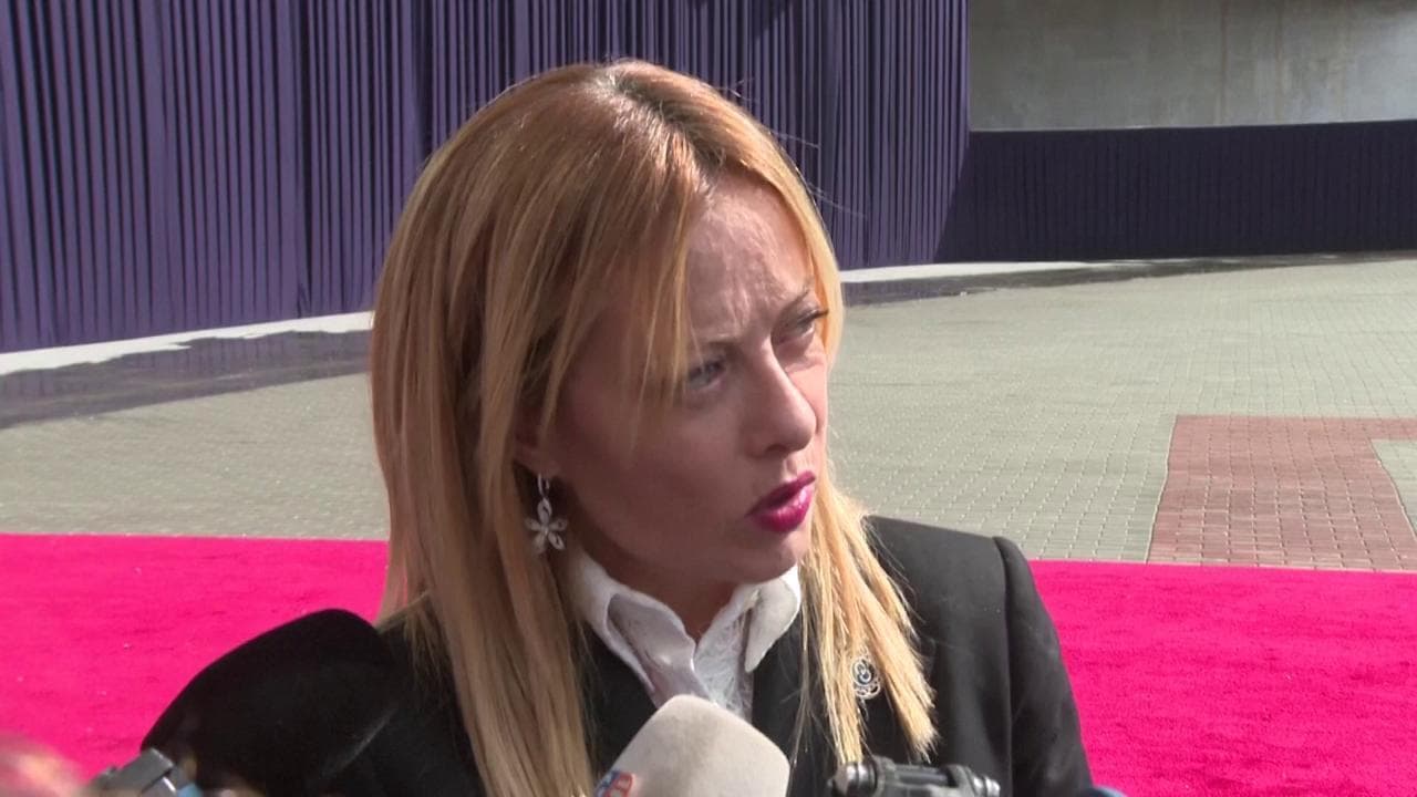 Meloni: "Ritiro truppe Usa dall'Italia? Non condivido, abbiamo sempre rispettato impegni"
