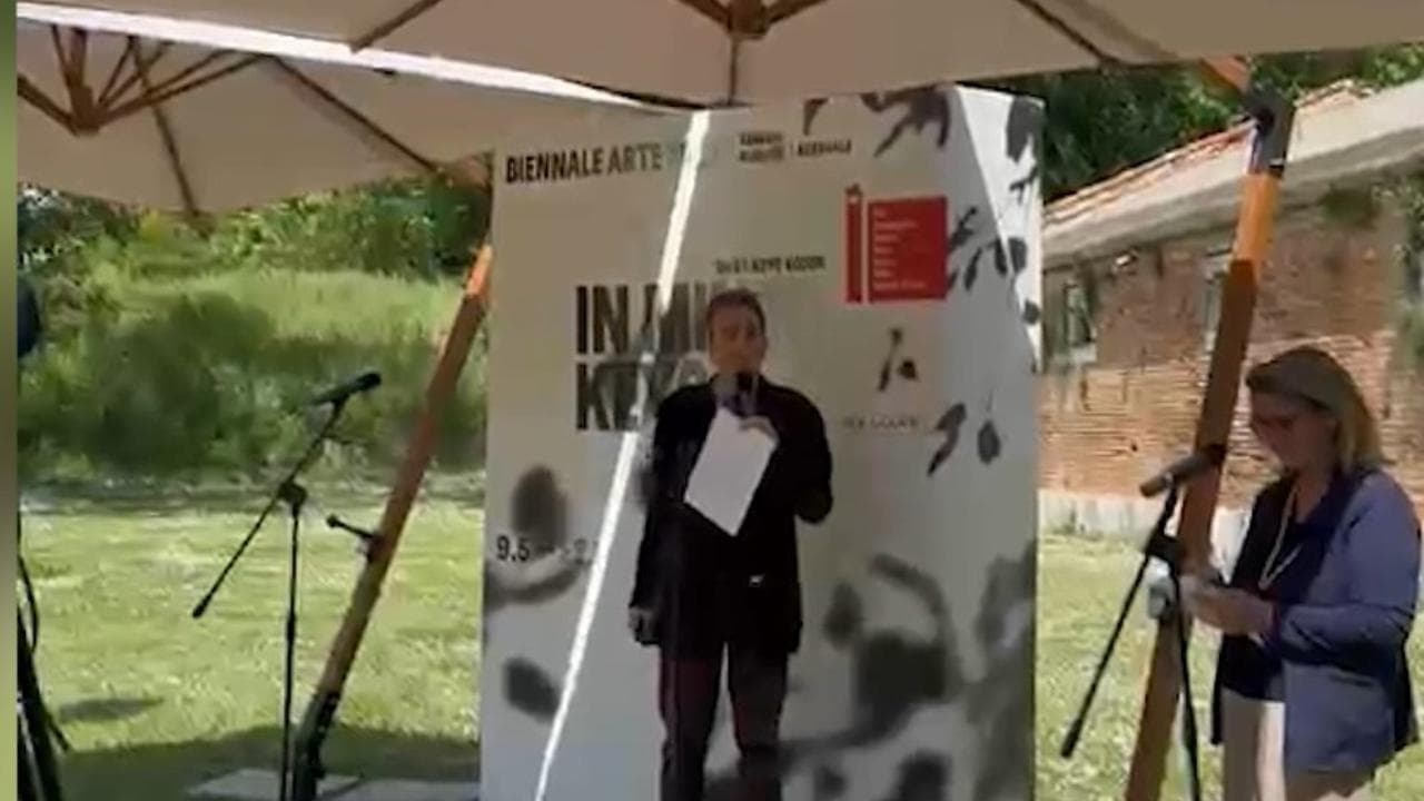 Biennale Venezia, Buttafuoco: "La potenza dell'arte superiore a ogni prepotenza"
