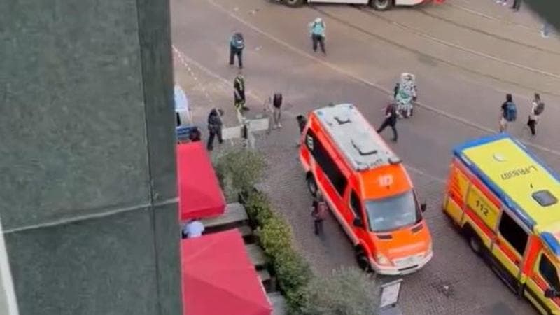 Anteprima: Germania, auto sulla folla a Lipsia: 2 morti e diversi feriti. Arrestato il conducente