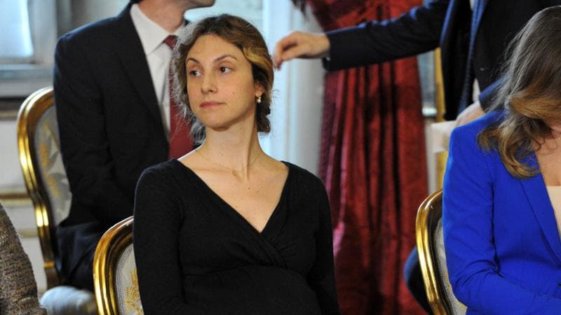 Marianna Madia al giuramento del governo Renzi