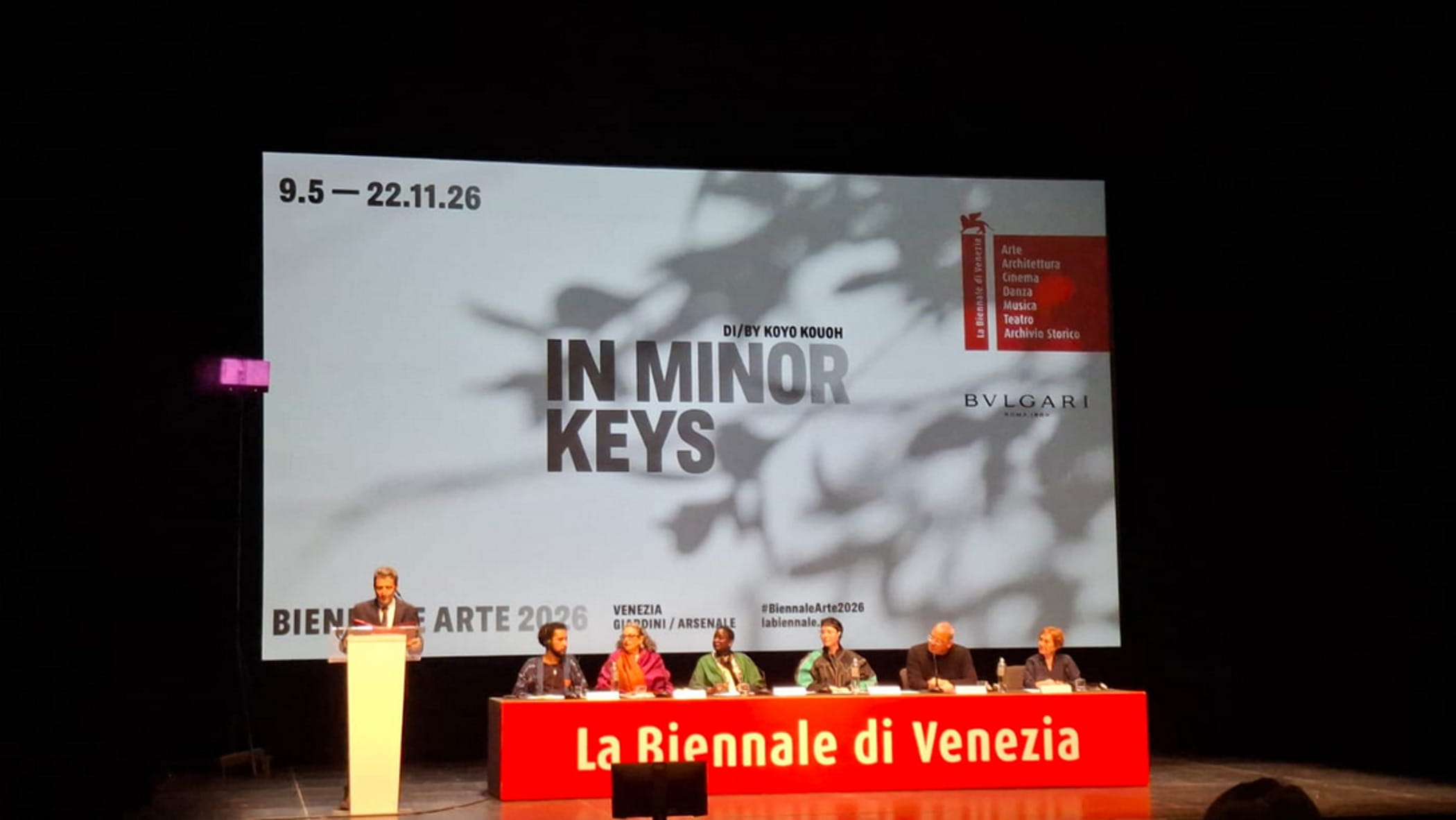 Biennale, Buttafuoco cita Mattarella: “Noi liberi e audaci”. E ringrazia Giuli
