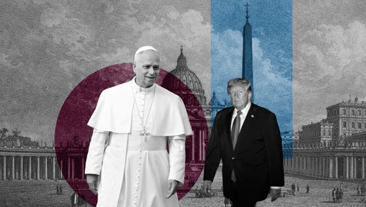 Anteprima: Leone XIV, un anno da Papa sotto gli attacchi del presidente Trump