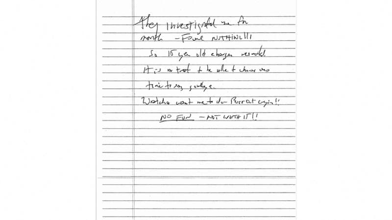 Anteprima: L’ultima lettera di Epstein: “Scelgo l’addio”